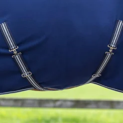 Abschwitzdecke Basic, mit festem Halsteil, Fleecedecke