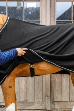 Abschwitzdecke für Siegerehrungen, Fleecedecke