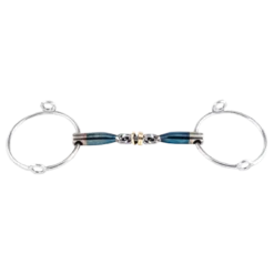 Aufziehtrense Brass Rings