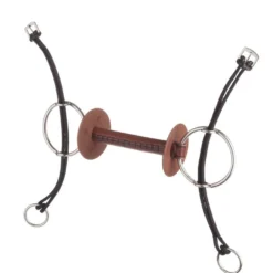 Aufziehtrense mit Lederstange