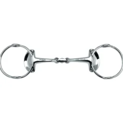 Aufziehtrense Silver Wings, doppelt gebrochen
