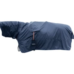 Ausreitdecke Hurricane, Regendecke, mit Steigbügelöffnungen, mit festem Halsteil