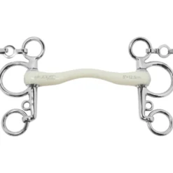 Baby Pelham Fine Line Flex, Stangengebiss, kurze Anzüge
