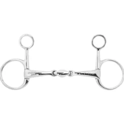 Baucher Gebiss, doppelt gebrochen, Edelstahl