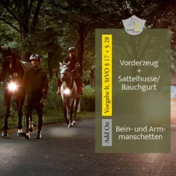 Bauchgurt Horselight, Leuchtbauchgurt