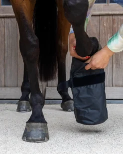 Behandlungsschuh für Hufe, Hufschuhe, Kühlung, 2er Set
