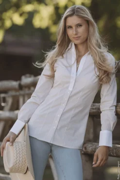 Bluse Damen Carina London B, langarm