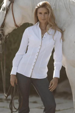 Bluse Damen Sara London B, langarm