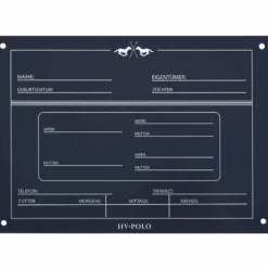 Boxenschild HVPPolo