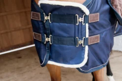 Brustgurtverlängerung Vegan Sheepskin, wasserdicht, 2 Schnallen