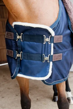 Brustgurtverlängerung Vegan Sheepskin, wasserdicht, 2 Schnallen