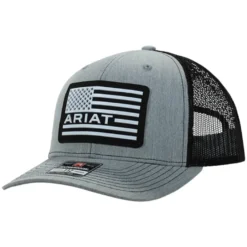 Cap USA Flag Patch Logo, Trucker Cap
