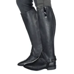 Chaps Elastic, Reitchaps, Kunstleder, Mädchen