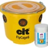 Cit Fliegenfalle FlyCage6, mit Deckel, 6 Einsätze, Lockstoff