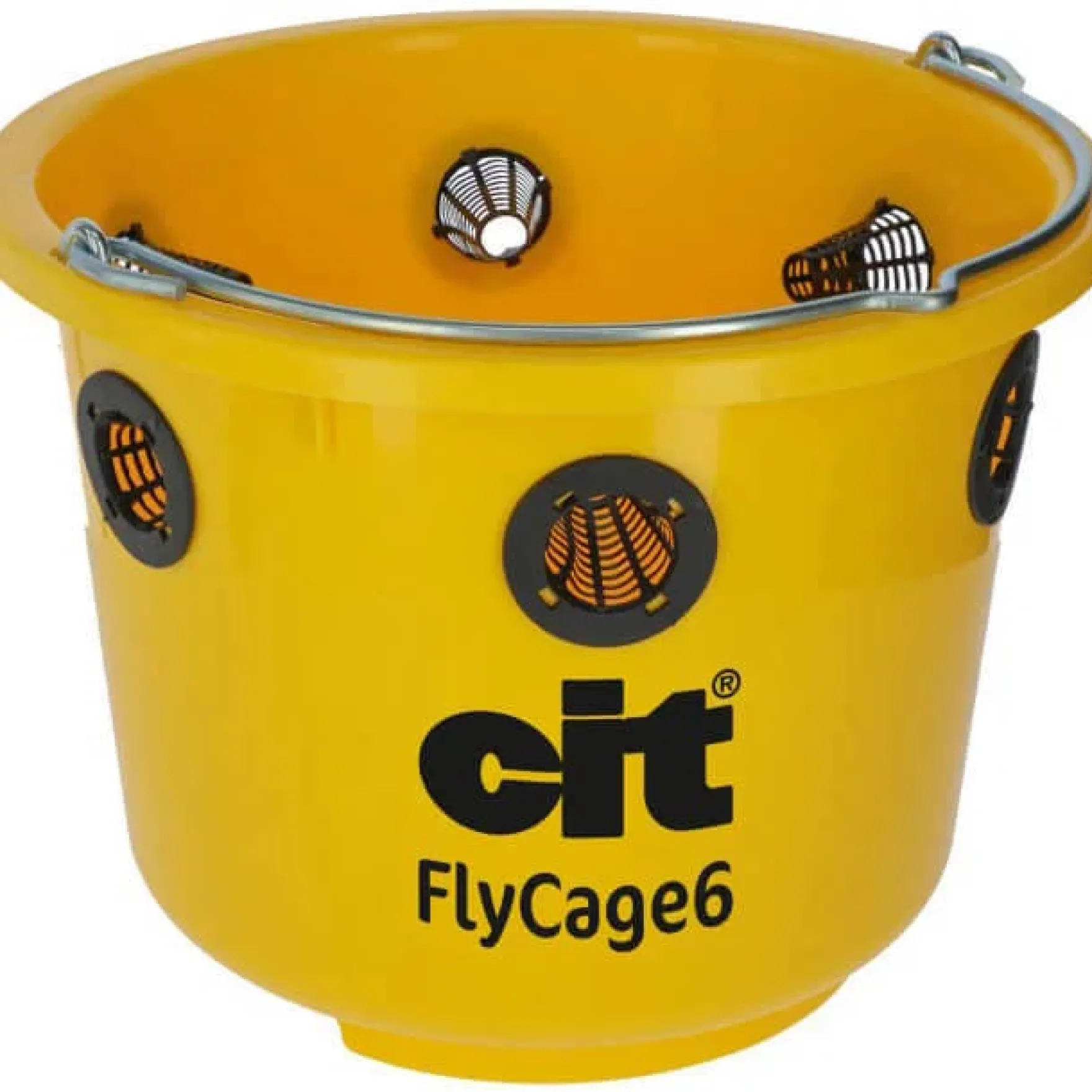 Cit Fliegenfalle FlyCage6, mit Deckel, 6 Einsätze, Lockstoff