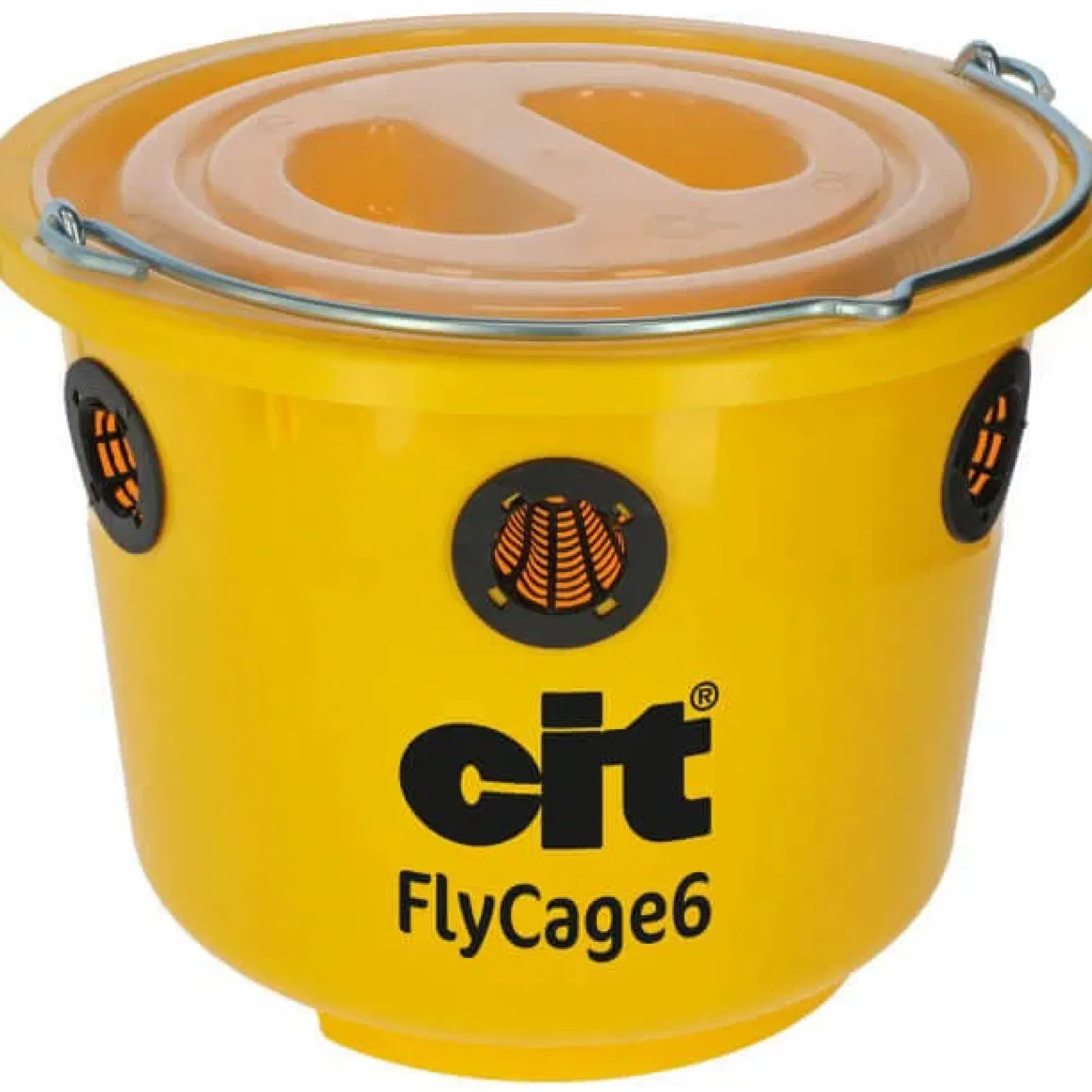 Cit Fliegenfalle FlyCage6, mit Deckel, 6 Einsätze, Lockstoff