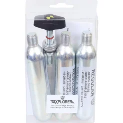 CO2-Kartusche für EquiAirbag, 3er Set, inkl. Werkzeug