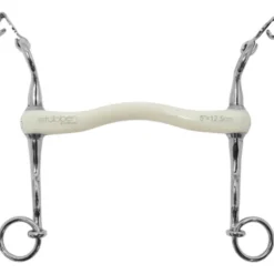 Dressurkandare Fine Line Flex, mit Zungenbogenstange