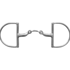 D-Ring Gebiss, doppelt gebrochen, anatomisch