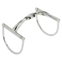 D-Ring Gebiss Easy Control, doppelt gebrochen