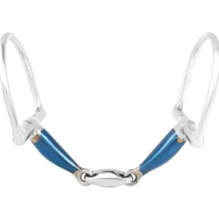 D-Ring Gebiss, Sweet Iron, doppelt gebrochen