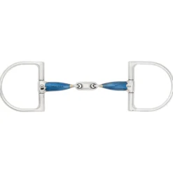 D-Ring Gebiss, Sweet Iron, doppelt gebrochen