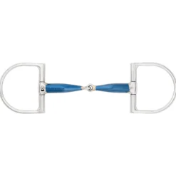 D-Ring Gebiss, Sweet Iron, einfach gebrochen