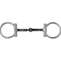 D-Ring Gebiss, Sweet Iron, einfach gebrochen