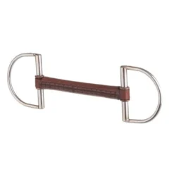 D-Ring mit Lederstange