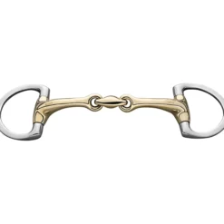 Dynamic RS Pony / Island Olivenkopftrense, mit D-förmigem Ring, doppelt gebrochen