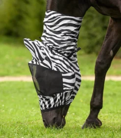 Ekzemer Fliegenmaske Zebra
