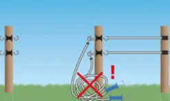 Fence Clip, zum Einhängen von Torgriffen, 8 Stück