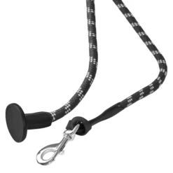 Führstrick , Führseil mit Lederende und Karabiner