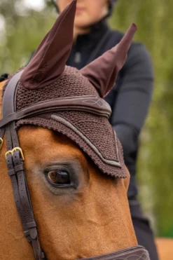 Fliegenhaube Crystal Fly Hood, Fliegenmütze, Fliegenohren