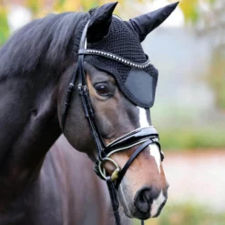 Fliegenhaube Easy, Fliegenmütze, Fliegenohren, mit Bestickungsdreieck