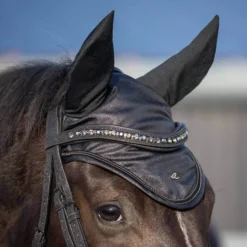 Fliegenhaube Glitter, Fliegenmütze, Fliegenohren