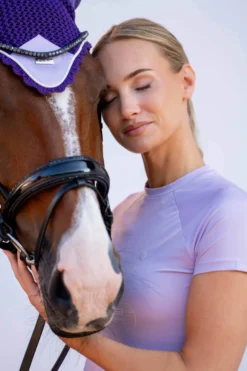 Fliegenhaube Lavender, Fliegenmütze, Fliegenohren