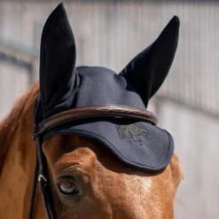 Fliegenhaube Liquid Titanium, Fliegenmütze, Fliegenohren