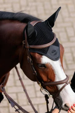 Fliegenhaube Sportive Black, Fliegenmütze, Fliegenohren, Soundless