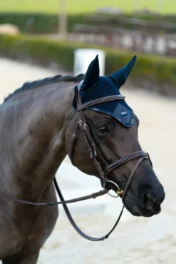 Fliegenhaube Sportive Navy, Fliegenmütze, Fliegenohren, Soundless