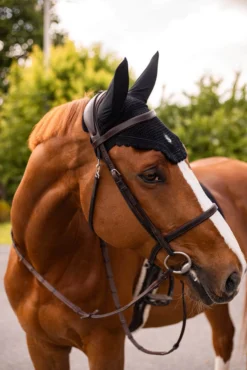 Fliegenhaube Swarovski, Fliegenmütze, Fliegenohren