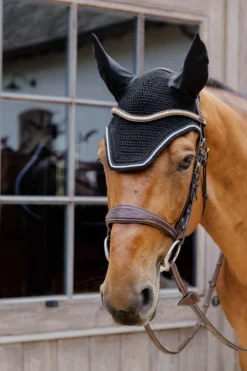 Fliegenhaube Wellington Diamond Rope Soundless, Fliegenmütze, Fliegenohren