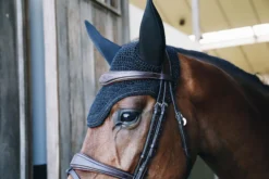 Fliegenhaube Wellington Sparkling, Fliegenmütze, Fliegenohren, glitzer