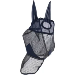 Fliegenmaske mit Ohren- und Nüsternschutz, Fliegenschutzmaske