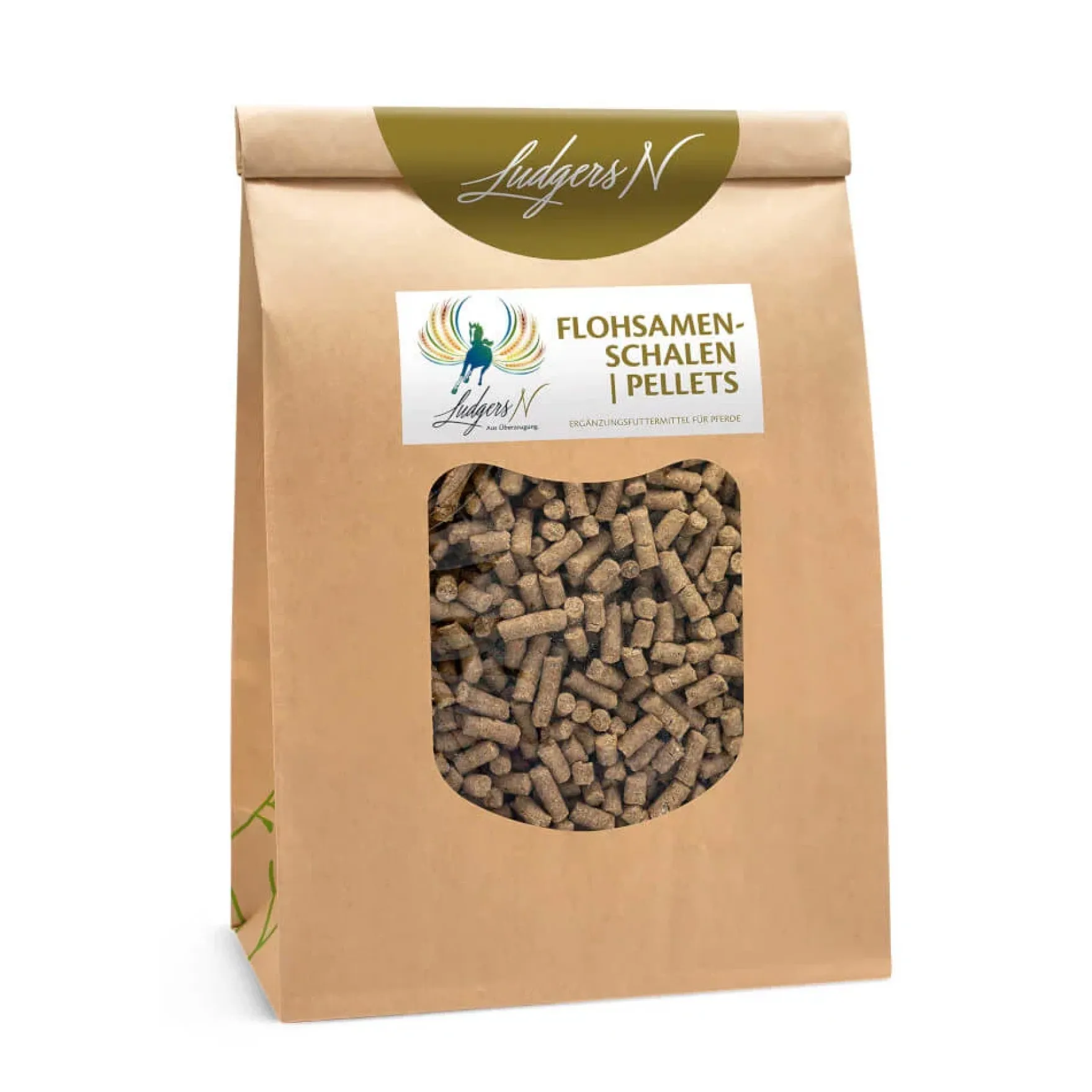 Flohsamenschalen Pellets, Ergänzungsfuttermittel