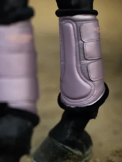 Gamaschen Brushing Boots Anemone, Dressurgamaschen, mit Kunstfell