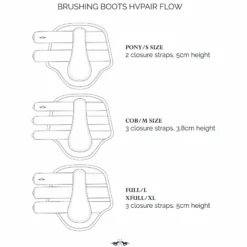 Gamaschen HVPAir Flow, Dressurgamaschen, Mesh