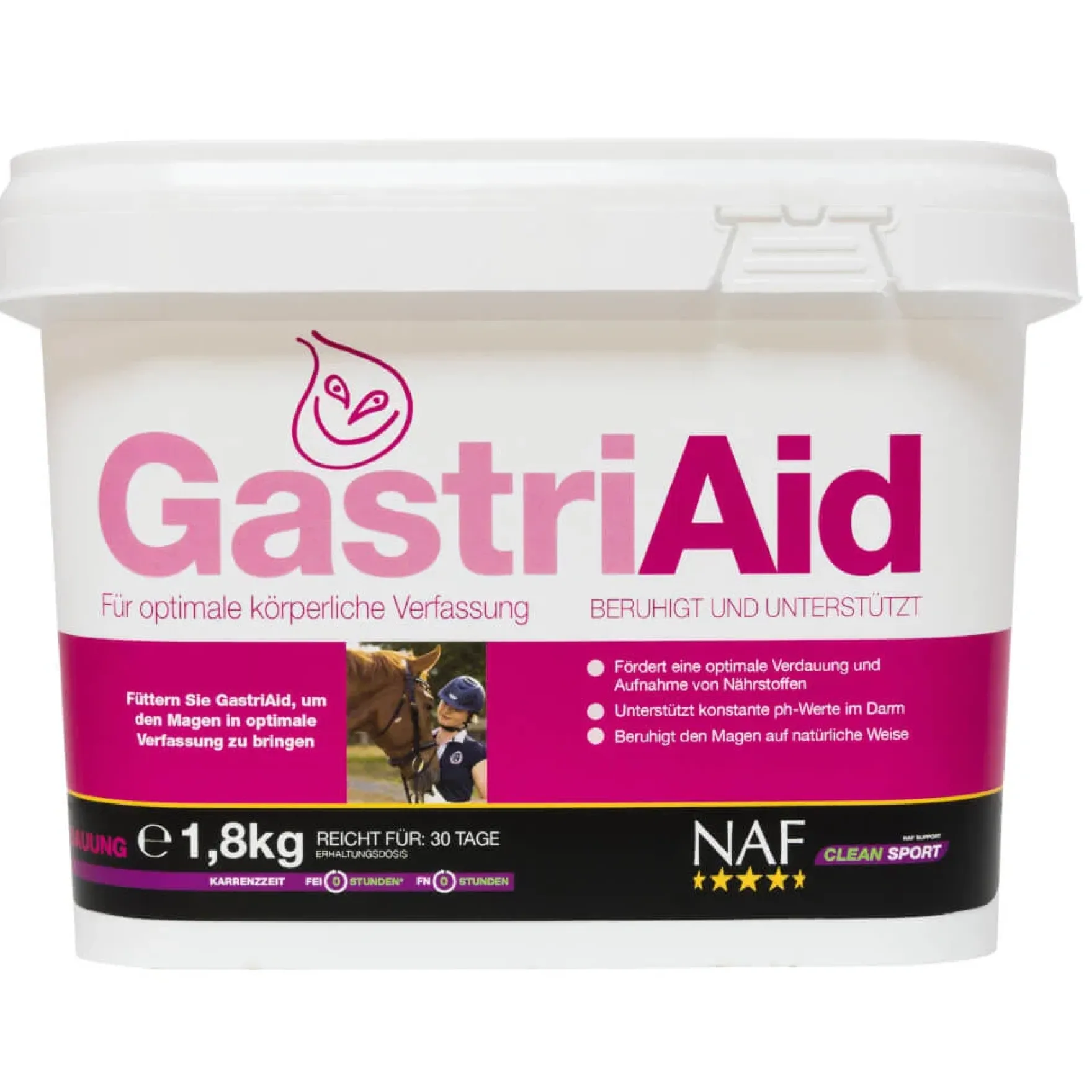 Gastri Aid, Verdauung, Ergänzungsfuttermittel