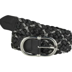 Gürtel Braided FS26, Flechtgürtel, Glitzergürtel