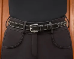 Gürtel Damen Ricki, Reitgürtel, Ledergürtel